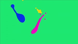 Download Colorful Paint Splash cartoon animation for free