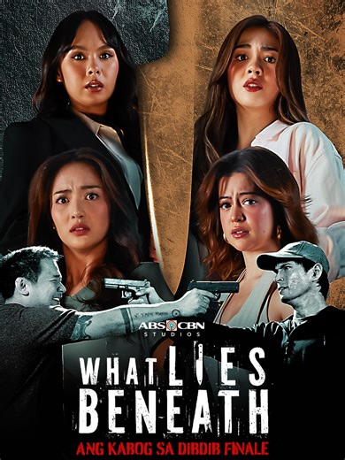 Mga sikretong mabubunyag. Mga alaalang magbabalik. At isang taong hindi na nila kayang takasan. Face the truth. Face the end. Hindi na pwedeng manahimik! Handa ka na bang harapin ang TOTOO? 📺 #WhatLiesBeneath gabi-gabi, 9:30PM sa Kapamilya Channel sa ALLTV2, sa cable at sa iWant. Mapapanood din sa A2Z, Kapamilya Online Live, TFC at sa Netflix. #WhoMurderedLouisa