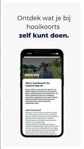 Hooikoortsklachten? Check de ZelfZorgWijzer