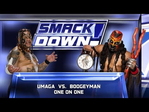 WWE 2k25 - Umaga vs Boogeyman: Single Match at Smackdown