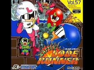 Battle Lode Runner - PC Engine/TurboGrafx 16 Gameplay