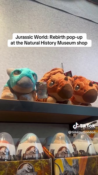 Jurassic World: Rebirth Pop-Up at Natural History Museum