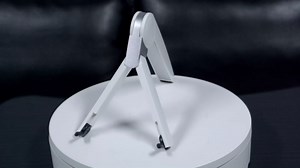 Basics Adjustable Tablet Holder Stand - Compatible with Apple iPad, iPhone, Samsung Galaxy, and Kindle Fire Tablets (White)