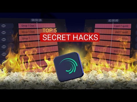 5 Editing Secret Hacks in mobile Alight motion