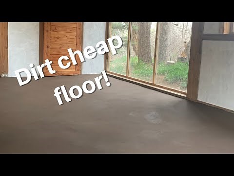 Earthen Floor Installation