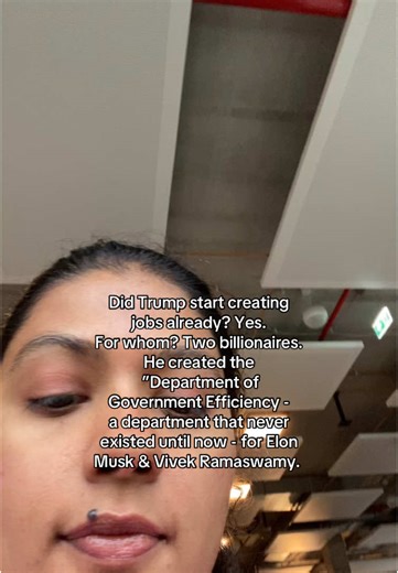 Their job is to trim the federal government - basically fire people.