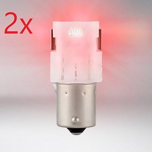 OEM Line - P21W LED  | Rood Achterlicht lampen Achterlichten Remlicht lamp Remlichten | bol
