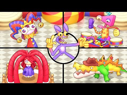 The Amazing Digital Island - All Monster Sounds & Animations (Update 1)