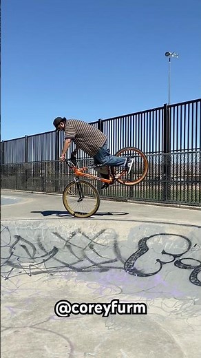 29” BMX Combo at Skatepark - Corey Furmage