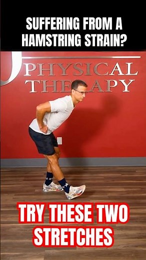 How To Stretch A PAINFUL Pulled Hamstring #hamstringstretch