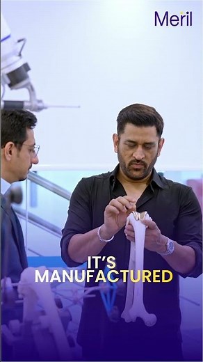 MS Dhoni Inside Meril: Where Precision Meets Purpose in Orthopaedics