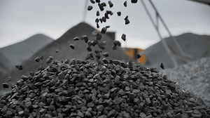 clip-1100755003-small-gravel-grains-fall-on-pile-against