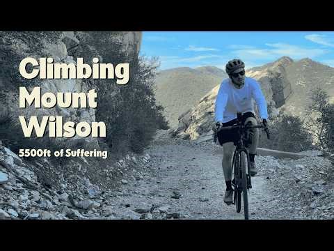 Biking LA's Historic Mt. Lowe Railroad - 5500 ft of Gravel Suffering