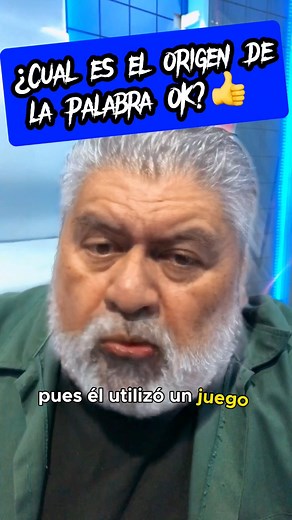 21K views · 1.3K reactions | ¿Cuál es el origen de la palabra ok? #Ok, #OrigenOK, #HistoriaOK, #EtymologyOK, #PalabraOK, #LinguisticaOK, #CuriosidadesLinguisticas, #PalabrasInteresantes, #EtimologiaOK, #SabiasQueOK, #OKWordHistory, #PalabraCuriosa, #CuriosidadesDelLenguaje, #LenguajeyPalabras, #PalabrasConHistoria | Royer Avalos | Facebook