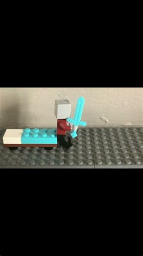 A close call! LEGO Minecraft animation! #minecraft #minecraftsurvivalseriesepisode1 #lego
