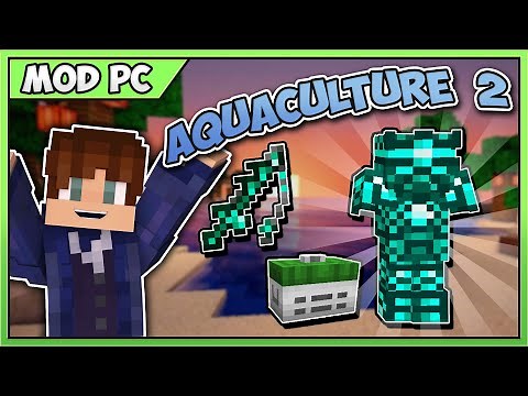 AQUACULTURE 2 MOD | MEJOR MOD DE PESCA (1.12.2 | 1.21.1)