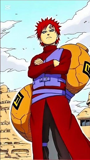 The power of gara naruto anime #Gaara #Naruto #NarutoShippuden