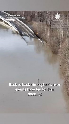 Washington River Floods Caught on Camera!