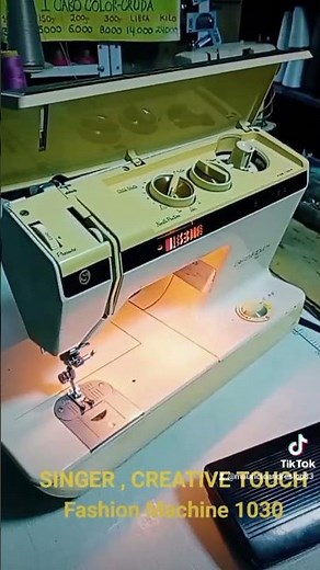 SINGER CREATIVE TOUCH, Fashion Machine 1030