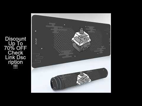 Switch Pads Kawaii Gaming Mouse Pad Grey Mechanical Keyboard Deskmat Computer Mat Laptop Mousepad Ga