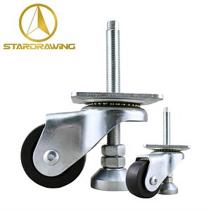 [Hot Item] Stardrawing Japan Type Adjustable Leveling Castors Wheels with Leveling Foot