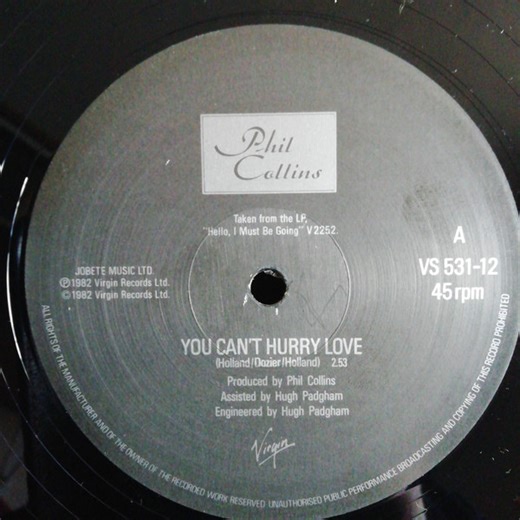 Phil Collins - You Can't Hurry Love