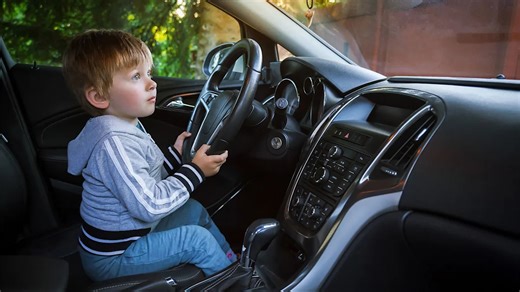 A 10-year-old drove himself home, but the real trouble started when officers spoke to his father