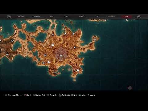 Conan Exiles - Isle of Siptah Full Map (The Gem in the Tower Trophy/Achievment)