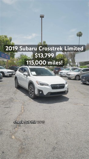 2019 Subaru Crosstrek with 115,000 miles!