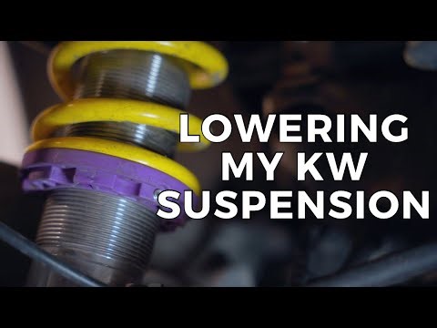 I made a mistake... Lowering my KW V2 Suspension on my Mini Cooper S