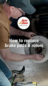Get the jack up while the temps are up and learn how to replace your brake pads and rotors with this quick how-to from AutoZone. #GetInTheZone | AutoZone