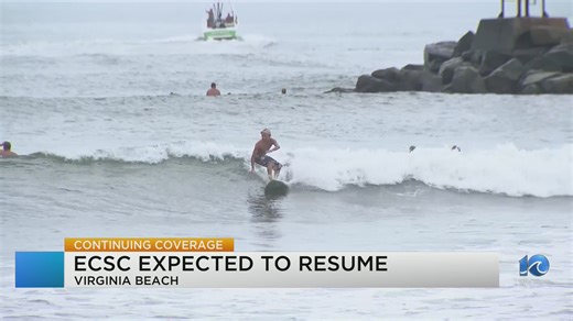 ECSC expected to resume today after being delayed due to Hurricane Erin
