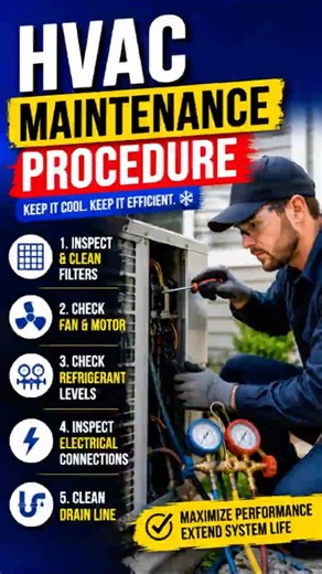 ❄️ HVAC System Maintenance Explained | Quick Guide #shorts