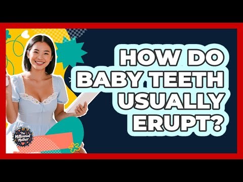 How Do Baby Teeth Usually Erupt? - The Millennial Mother