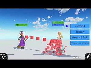 Turn based battle by Fainspirit 🎮Game Builder Garage ✹Switch✹ No Commentary #arj