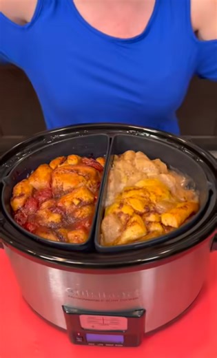 These two cobbler desserts in one pot are a sweet surprise