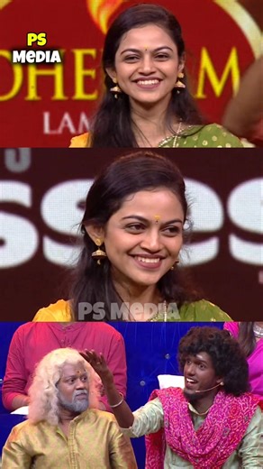 Dj black & Pooja 🤣 super singer season 9 🤣 kpy bala comedy #shorts #viral #comedy