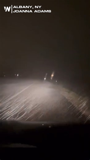 Not fun... A mix of rain, snow & sleet appeared to be falling and impacting the drive home in Eastern New York Friday night. A sharp cold front in the Northeast turned rain to snow quickly, and dropped temps from record warm to near freezing. | WeatherNation