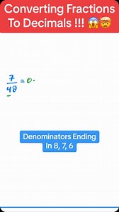 #decimals #fractions #percentages #percent #percents #learnoninstagram | Guinness And Math Guy Page