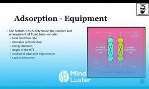 Mind Luster - Learn Adsorption Columns Equipment How do they Work Lec127