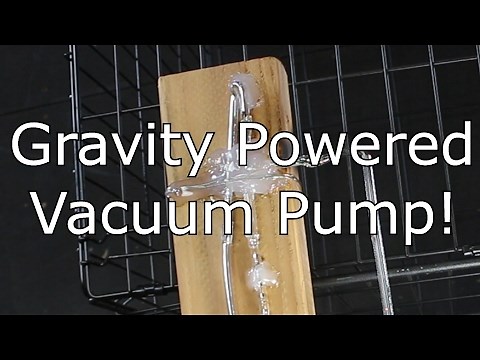 Sprengel Vacuum Pump: The most efficient vacuum pump ever?