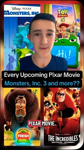 Every Pixar Movie Coming Soon (2026-2028)