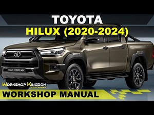 TOYOTA HILUX (2020-2024) Workshop Service Repair Manual - English - PDF Download