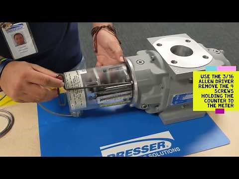 Dresser Measurement - Installation of IMCW2 with External Pressure & Internal Temp on Series B Meter