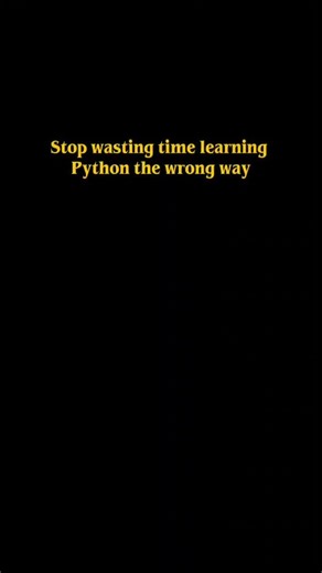 Prathan | Coding Logic on Instagram: "Learn Python the right way. Save this.📌 Follow and comment 'Python' to get link 🖇️ . . . . . . . . #reels #viral #instagood #instagram #virelvideo"