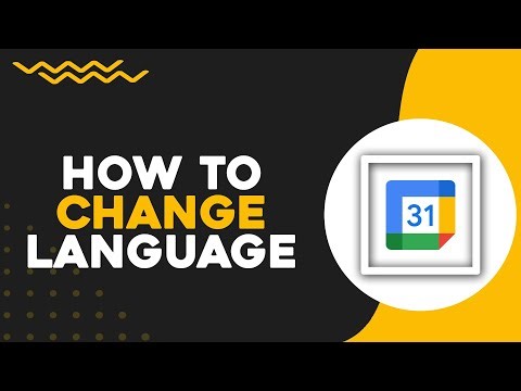 How To Change Google Calendar Language (Easiest Way)