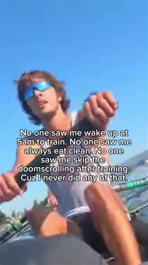 Progress > perfection old video btw #rowing #training #motivation #fyp | Rowing