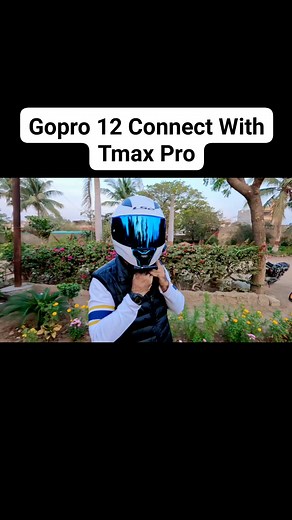 Gopro 12 Connecting With Tmax Pro Helmet Bluetooth Intercom Successfully. | Travel With Adeel