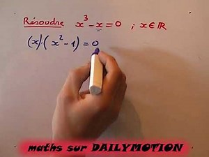 Résoudre une équation du troisième degré