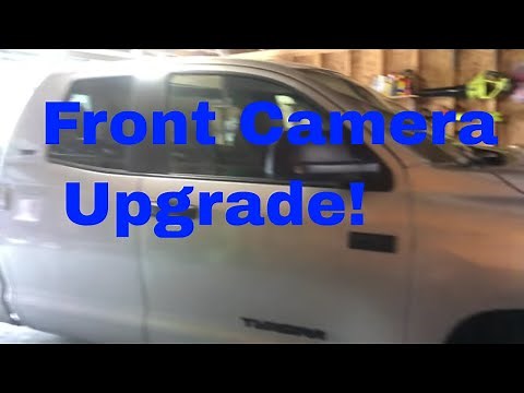 Toyota Tundra Front Camera Install! 2020 Toyota Tundra SR5! Must have Tundra Upgrade!